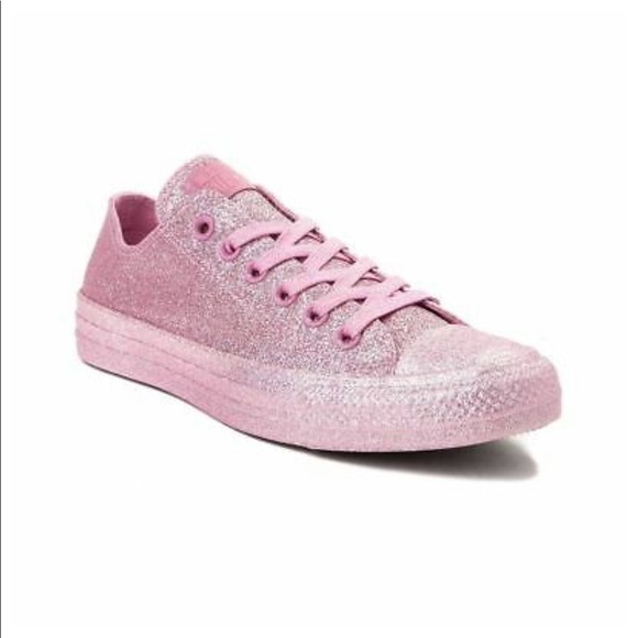 converse all star lo glitter